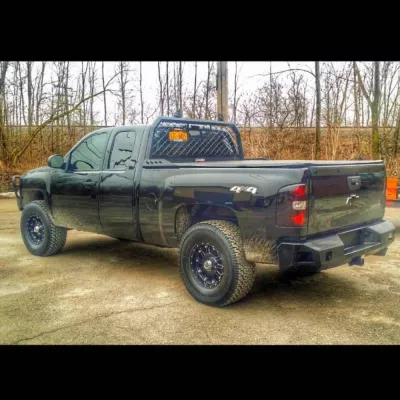 CHEVY 1500 2007.5-2013 with CLASSIC REAR Weld It Yourself STANDARD installed