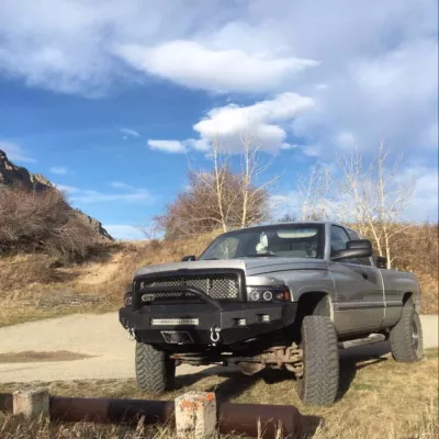 DODGE 2500-3500 1994-2002 with CLASSIC FRONT Weld It Yourself STANDARD installed
