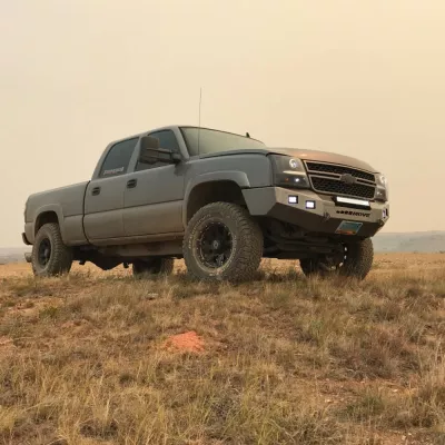 CHEVY 2500-3500HD 2003-2007 with CLASSIC FRONT Weld It Yourself STANDARD installed