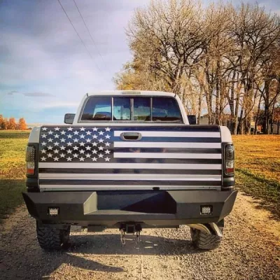 DODGE 2500-3500 1994-2002 with CLASSIC REAR Weld It Yourself STANDARD installed