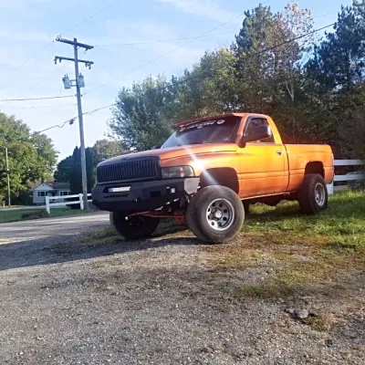 DODGE 1500 1994-2001 with CLASSIC FRONT Weld It Yourself STANDARD installed