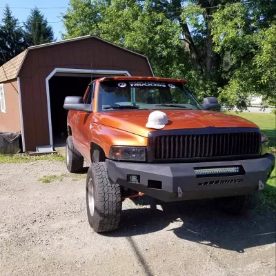 DODGE 1500 1994-2001 with CLASSIC FRONT Weld It Yourself STANDARD installed