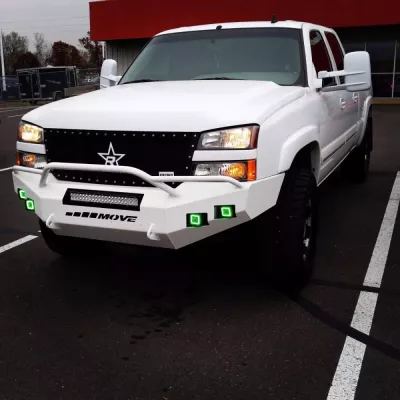 CHEVY 2500-3500HD 2003-2007 with CLASSIC FRONT Weld It Yourself STANDARD installed