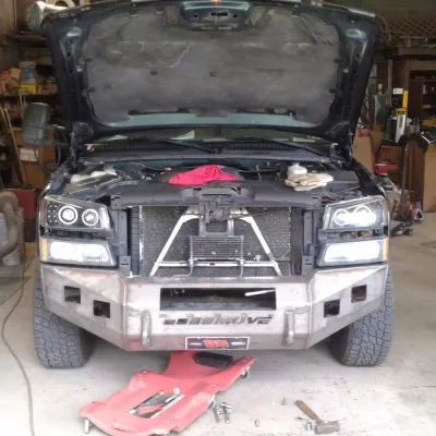 CHEVY 1500 2003-2007 with CLASSIC FRONT Weld It Yourself STANDARD installed