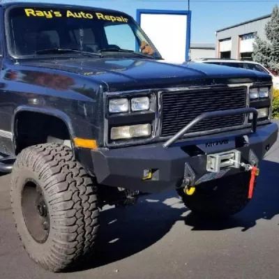 CHEVY SUBURBAN 1500 1981-1991 with CLASSIC FRONT Weld It Yourself Offroad installed