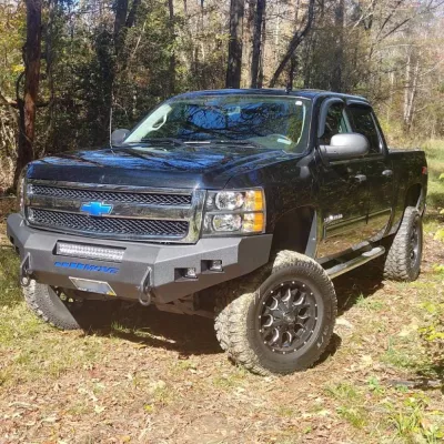 CHEVY 1500 2007.5-2013 with CLASSIC FRONT Weld It Yourself STANDARD installed