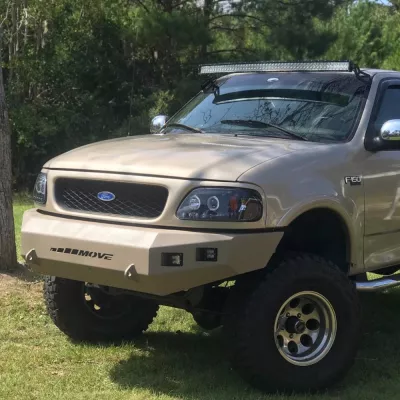 FORD F150 1997-1998 with CLASSIC FRONT Weld It Yourself STANDARD installed