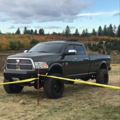 DODGE 2500-3500 2010-2018 with CLASSIC FRONT Weld It Yourself STANDARD installed
