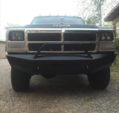 DODGE 150-250-350 1981-1993 with CLASSIC FRONT Weld It Yourself STANDARD installed