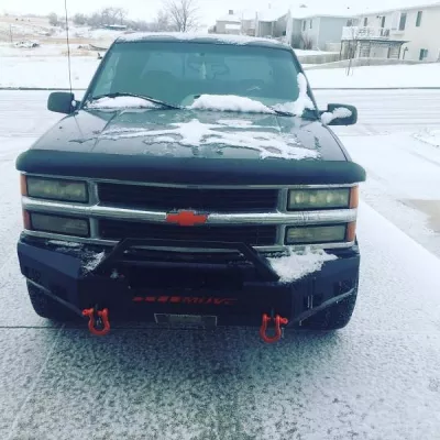 CHEVY 1500 1988-1998 with CLASSIC FRONT Weld It Yourself STANDARD installed