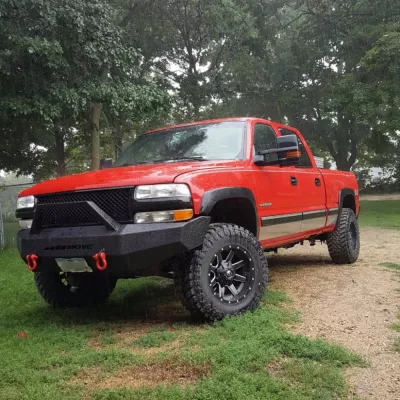 CHEVY 1500 1999-2002 with CLASSIC FRONT Weld It Yourself STANDARD installed