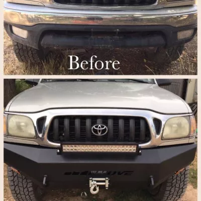 TOYOTA TACOMA 2005-2011 with CLASSIC FRONT Weld It Yourself STANDARD installed