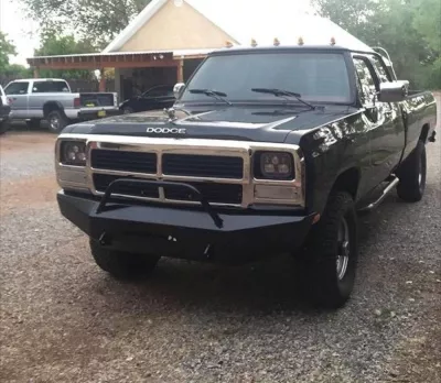 DODGE 150-250-350 1981-1993 with CLASSIC FRONT Weld It Yourself STANDARD installed