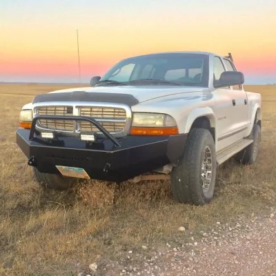 DODGE DAKOTA 1997-2004 with CLASSIC FRONT Weld It Yourself STANDARD installed