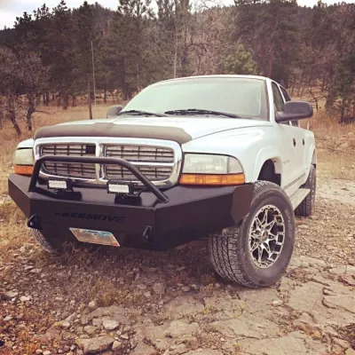 DODGE DAKOTA 1997-2004 with CLASSIC FRONT Weld It Yourself STANDARD installed