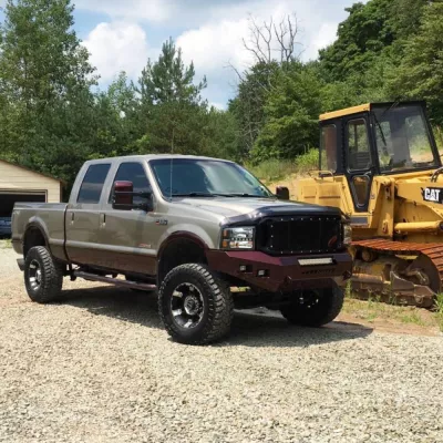 FORD F250-350 1999-2004 with CLASSIC FRONT W.I.Y.KIT STANDARD installed