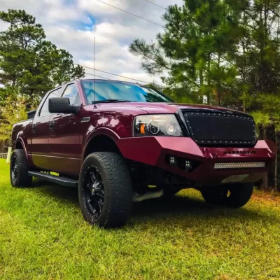 FORD F150 2004-2008 with PRECISION FRONT Weld It Yourself STANDARD installed