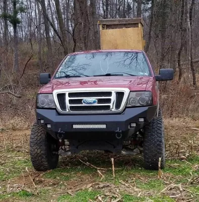 FORD F150 2004-2008 with CLASSIC FRONT Weld It Yourself STANDARD installed