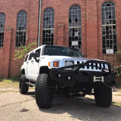 HUMMER H3 2005-2010 with CLASSIC FRONT Weld It Yourself Offroad installed