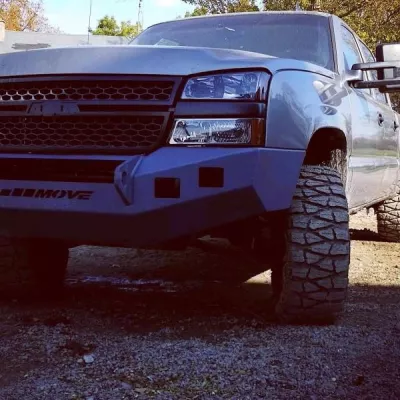 CHEVY 1500 2003-2007 with CLASSIC FRONT Weld It Yourself STANDARD installed