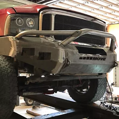 FORD F250-350 1999-2004 with CLASSIC FRONT W.I.Y.KIT STANDARD installed