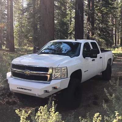 CHEVY 2500-3500HD 2007.5-2010 with CLASSIC FRONT Weld It Yourself STANDARD installed