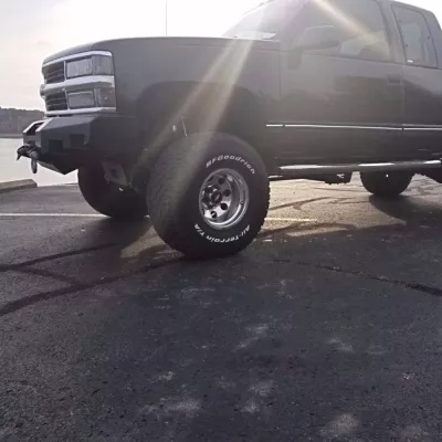 CHEVY 1500 1988-1998 with CLASSIC FRONT Weld It Yourself STANDARD installed