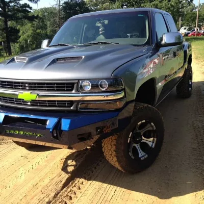 CHEVY 1500 1999-2002 with CLASSIC FRONT Weld It Yourself STANDARD installed