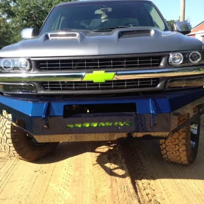 CHEVY 1500 1999-2002 with CLASSIC FRONT Weld It Yourself STANDARD installed