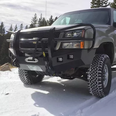 CHEVY 2500-3500HD 2003-2007 with CLASSIC FRONT Weld It Yourself Offroad installed