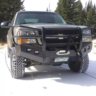 CHEVY 2500-3500HD 2003-2007 with CLASSIC FRONT Weld It Yourself Offroad installed