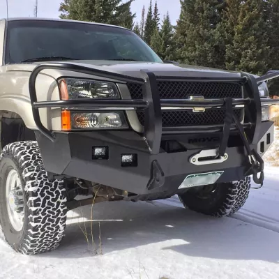 CHEVY 2500-3500HD 2003-2007 with CLASSIC FRONT Weld It Yourself Offroad installed