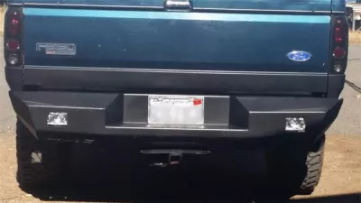 FORD F250-350 1992-1998 with CLASSIC REAR Weld It Yourself STANDARD installed