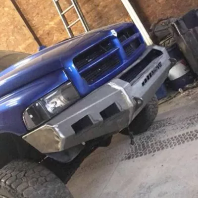 DODGE 2500-3500 1994-2002 with CLASSIC FRONT Weld It Yourself STANDARD installed