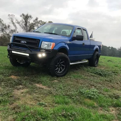 FORD F150 2009-2014 with PRECISION FRONT Weld It Yourself STANDARD installed