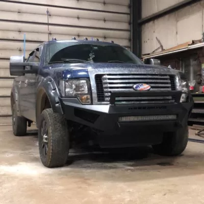 FORD F150 2009-2014 with PRECISION FRONT Weld It Yourself STANDARD installed