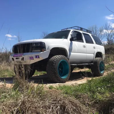 CHEVY TAHOE 2000-2006 with CLASSIC FRONT Weld It Yourself Offroad installed