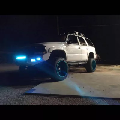 CHEVY TAHOE 2000-2006 with CLASSIC FRONT Weld It Yourself Offroad installed