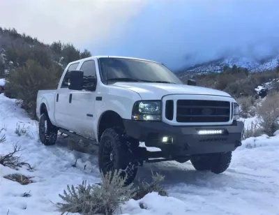 FORD F250-350 1999-2004 with CLASSIC FRONT W.I.Y.KIT STANDARD installed