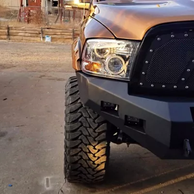 DODGE 1500 2009-2012 with CLASSIC FRONT Weld It Yourself STANDARD installed