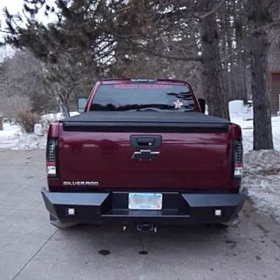 CHEVY 1500 2007.5-2013 with CLASSIC REAR Weld It Yourself STANDARD installed