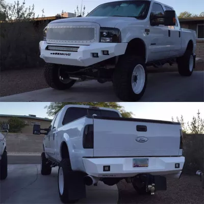FORD F250-350 1999-2004 with CLASSIC FRONT W.I.Y.KIT STANDARD installed
