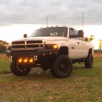 DODGE 2500-3500 1994-2002 with CLASSIC FRONT Weld It Yourself STANDARD installed
