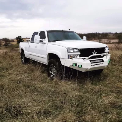 CHEVY 2500-3500HD 2003-2007 with CLASSIC FRONT Weld It Yourself STANDARD installed