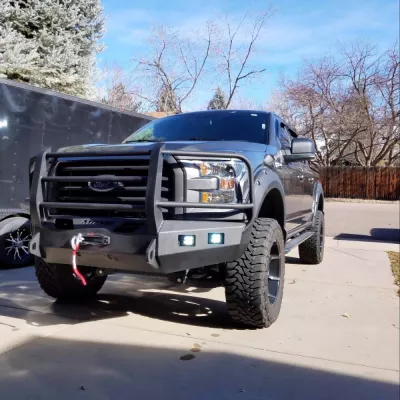FORD F150 2015-2017 with CLASSIC FRONT Weld It Yourself Offroad installed