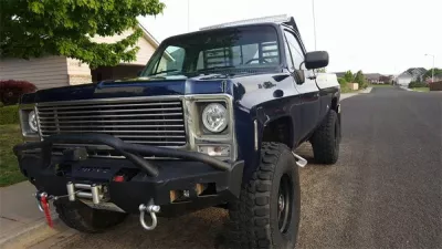 GMC 2500-3500HD 1973-1980 with CLASSIC FRONT W.I.Y.KIT OFFROAD installed