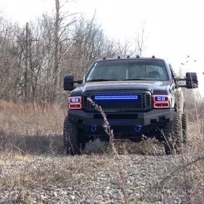 FORD F250-350 1999-2004 with CLASSIC FRONT W.I.Y.KIT STANDARD installed