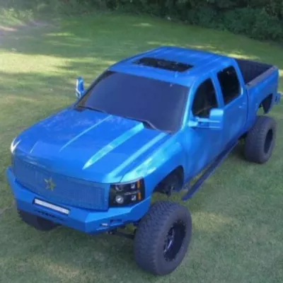 CHEVY 1500 2007.5-2013 with CLASSIC FRONT Weld It Yourself STANDARD installed