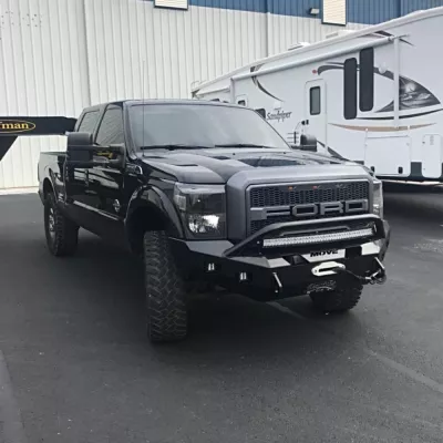 FORD F250-350 2011-2016 with CLASSIC FRONT W.I.Y.KIT OFFROAD installed