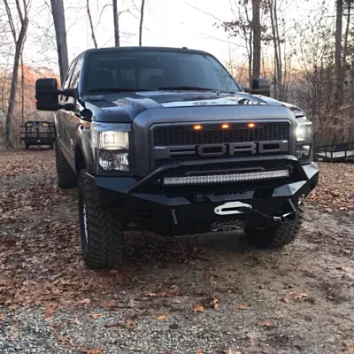 FORD F250-350 2011-2016 with CLASSIC FRONT W.I.Y.KIT OFFROAD installed
